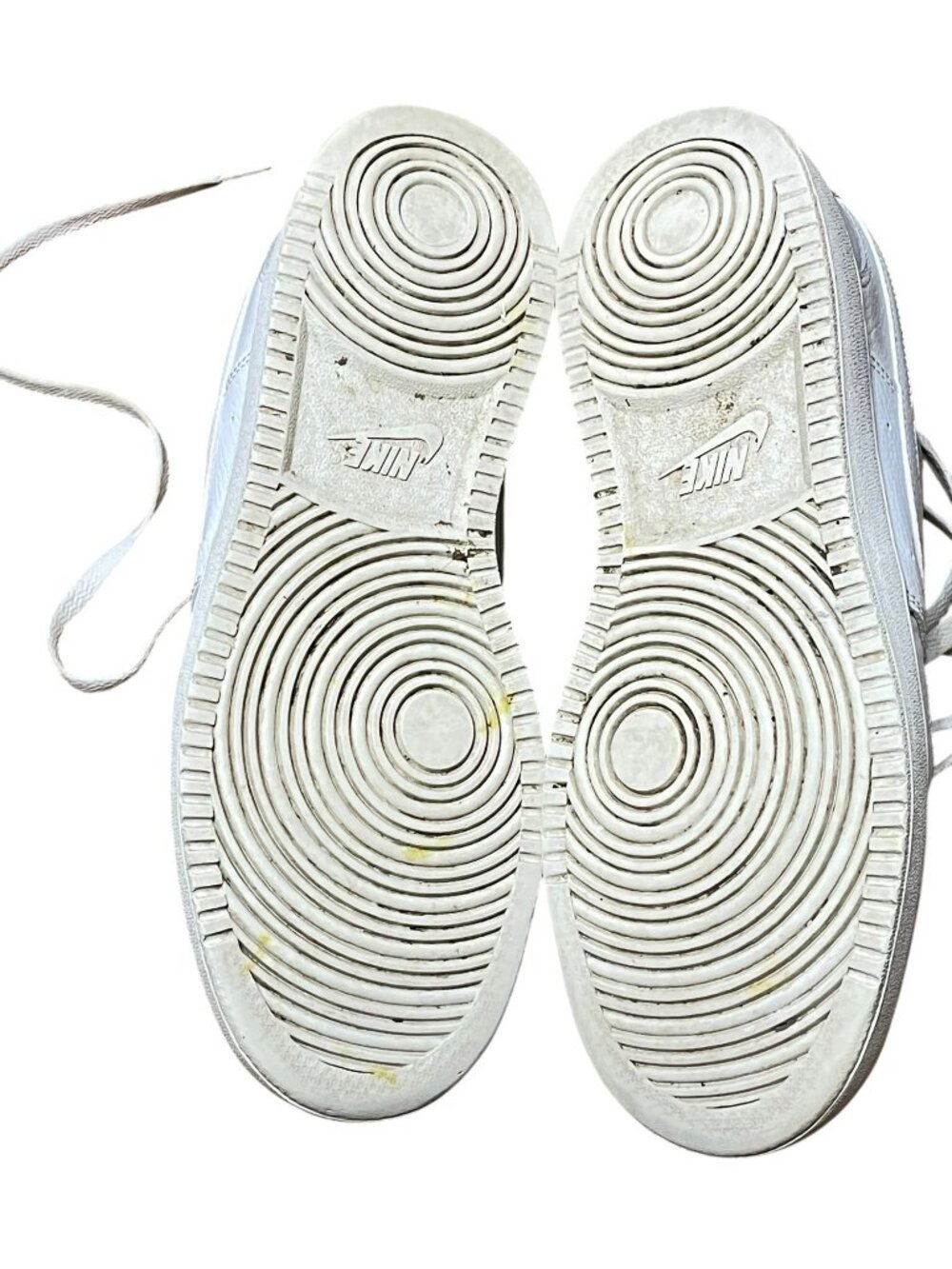 white Nike Court Vision Leather Low shoes for Women Size 10 - Picture 8 of 8